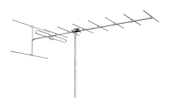 Antenne premontate VHF Banda III Monocanale - V-line